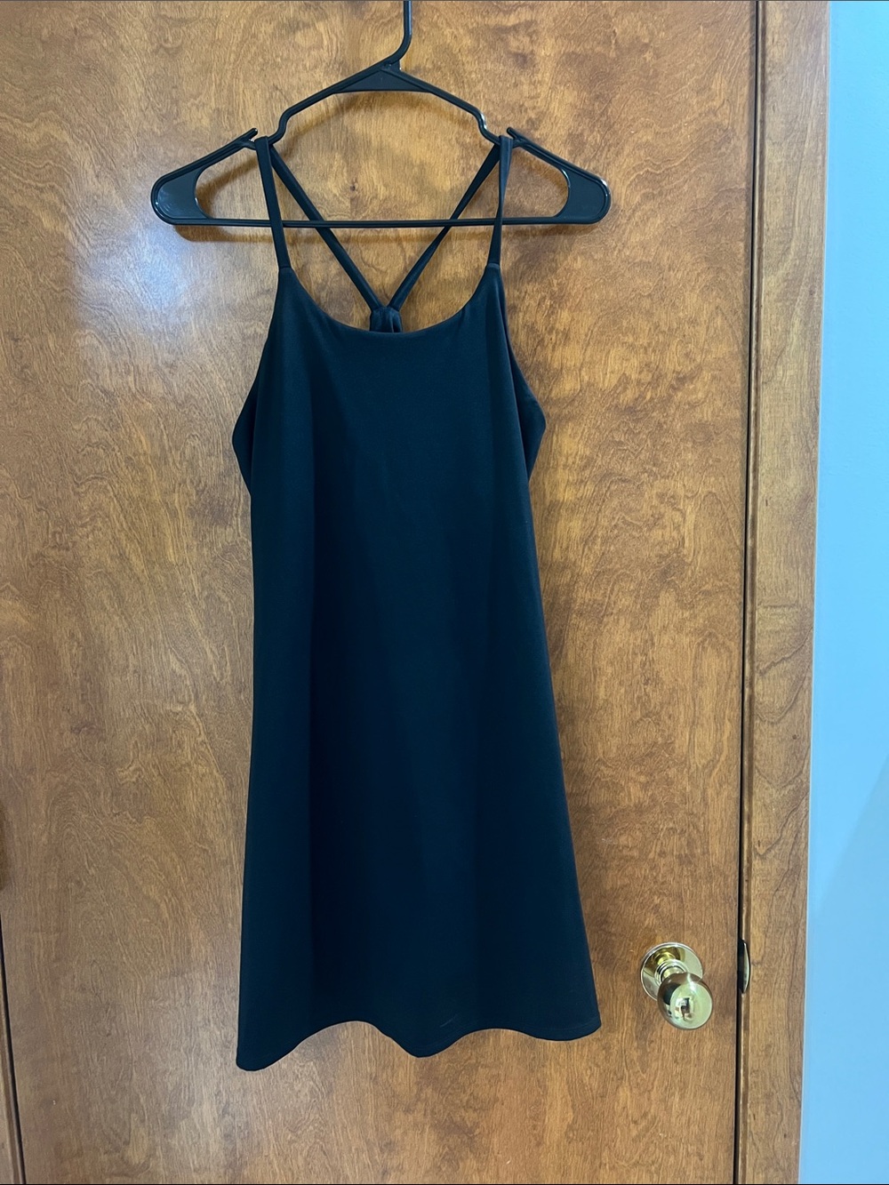 Black Athletic Mini Dress